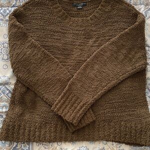 Social Standard by Sanctuary Brown Crew Neck Sweater